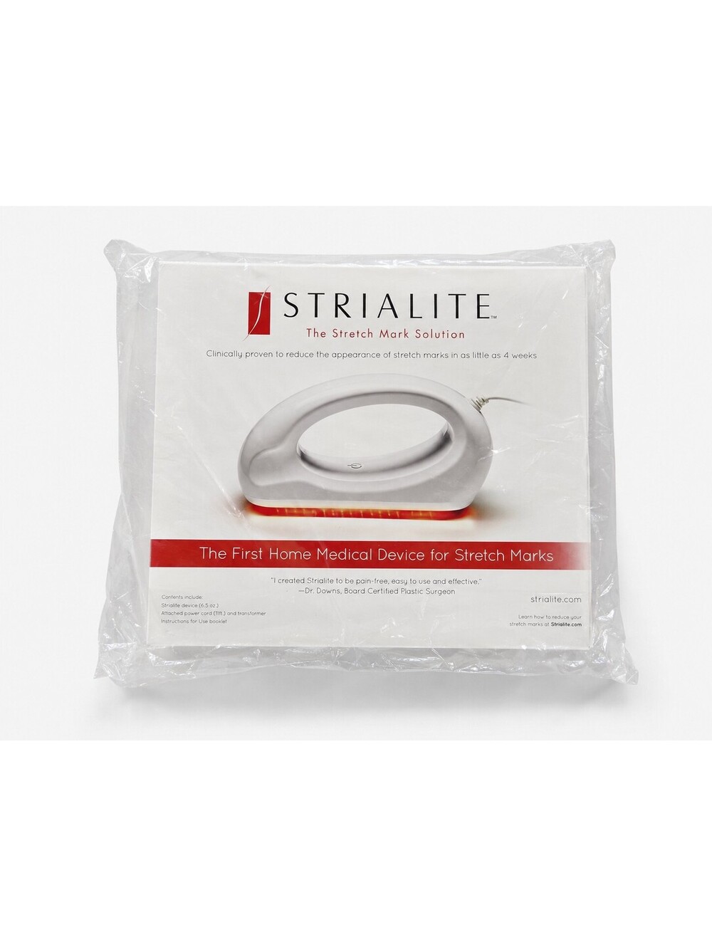 Strialite The Stretch Mark Solution Red LED Light Therapy Device Open Box